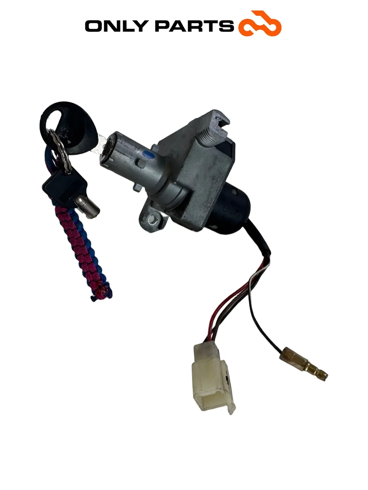 Blocchetto accensione con chiave Mbk Skyliner  125cc 1999 Blu usato — foto reale 10