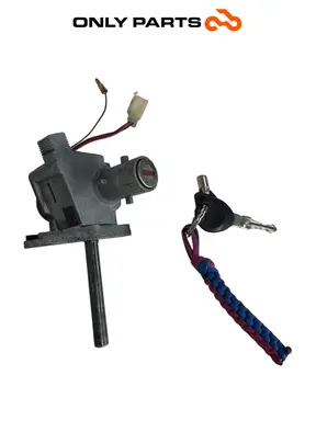 Blocchetto accensione con chiave Mbk Skyliner  125cc 1999 Blu usato — foto reale 6
