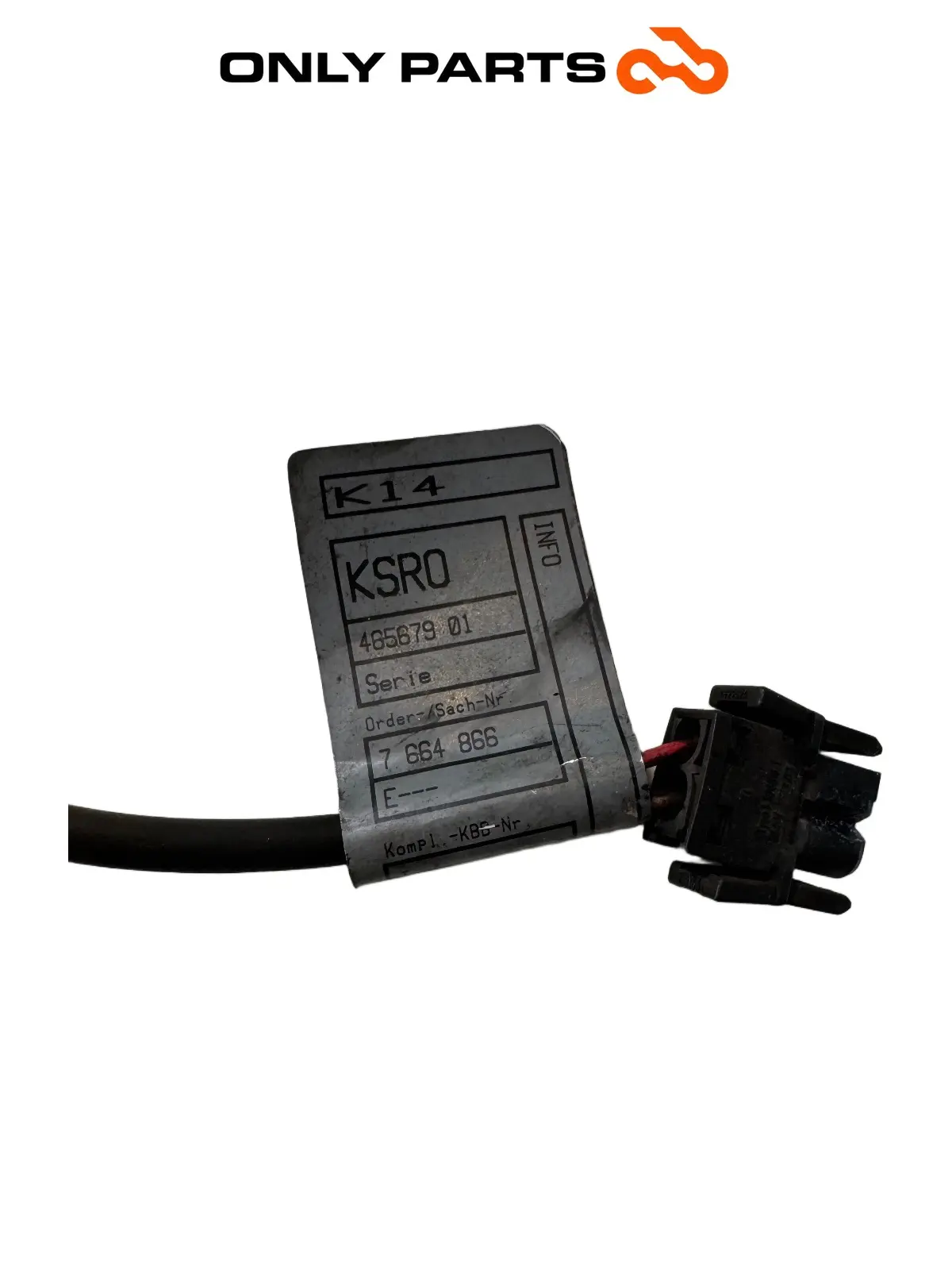 Cablaggio secondario accendisigari BMW F 650 CS 2001 Grigio usato — foto reale 6