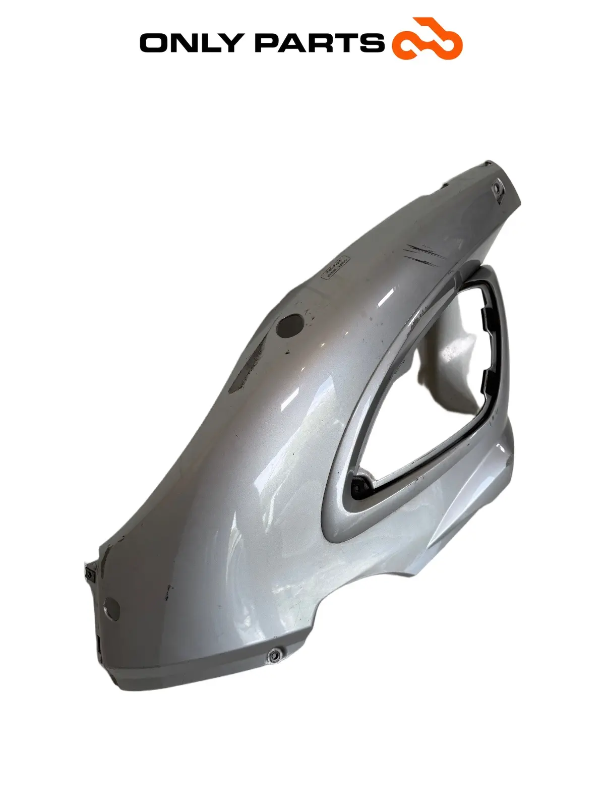 Carena anteriore DX BMW F 650 CS 2001 Grigio usato — foto reale 2