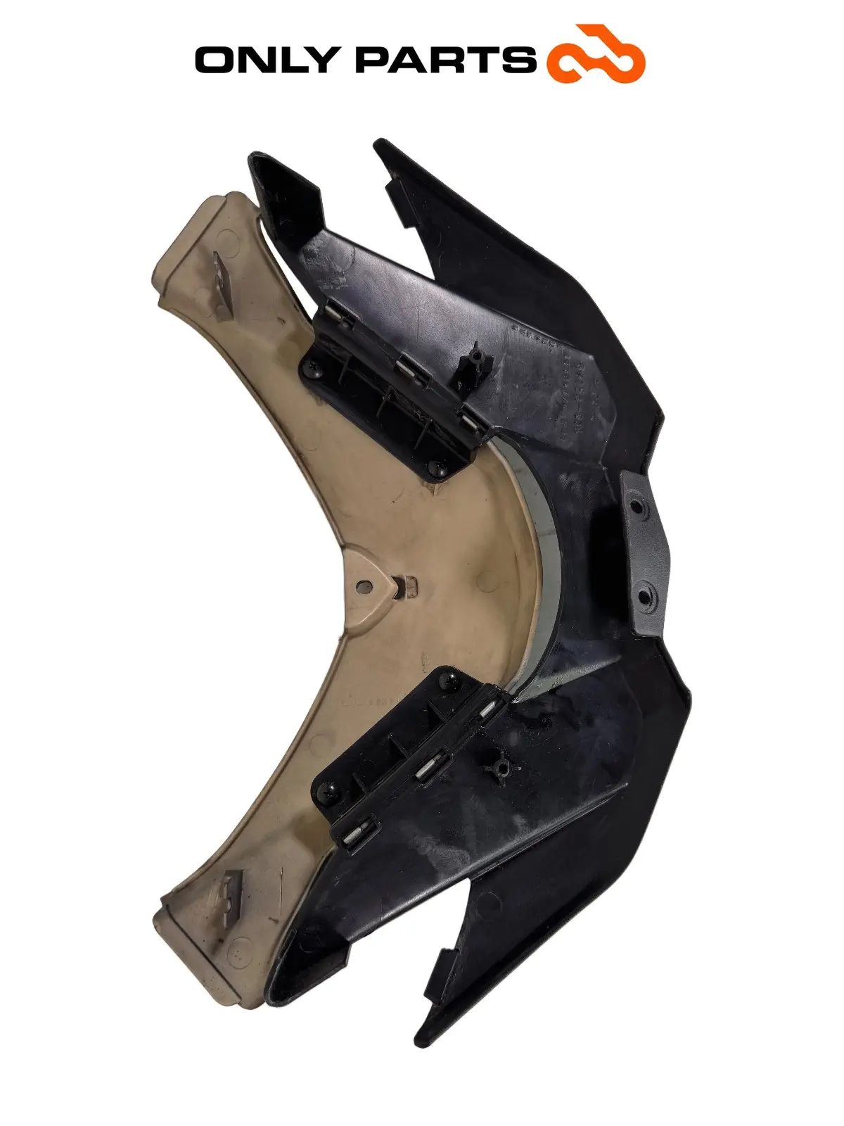 Carena anteriore inferiore scudo Quadro 350 S 2013 Nero usato — foto reale 6