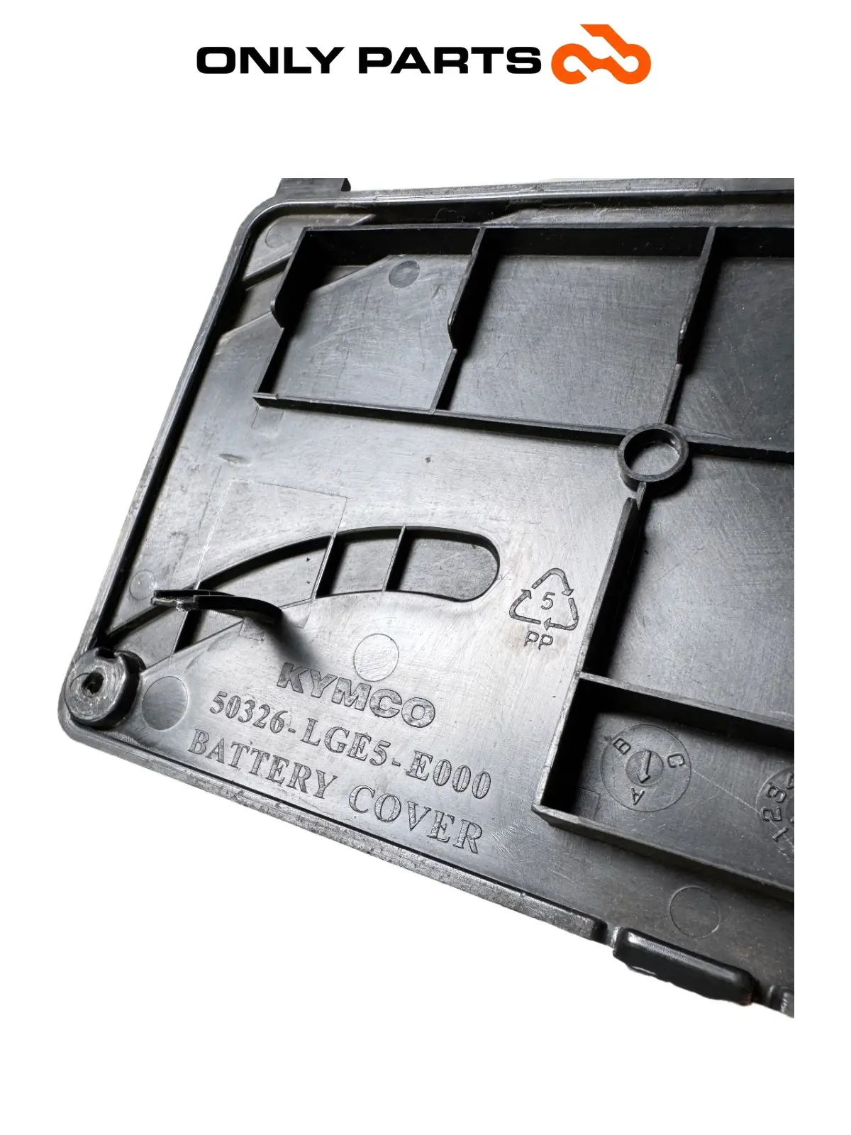 Carena coperchio batteria Kymco People S 300cc 2021 Grigio usato — foto reale 2