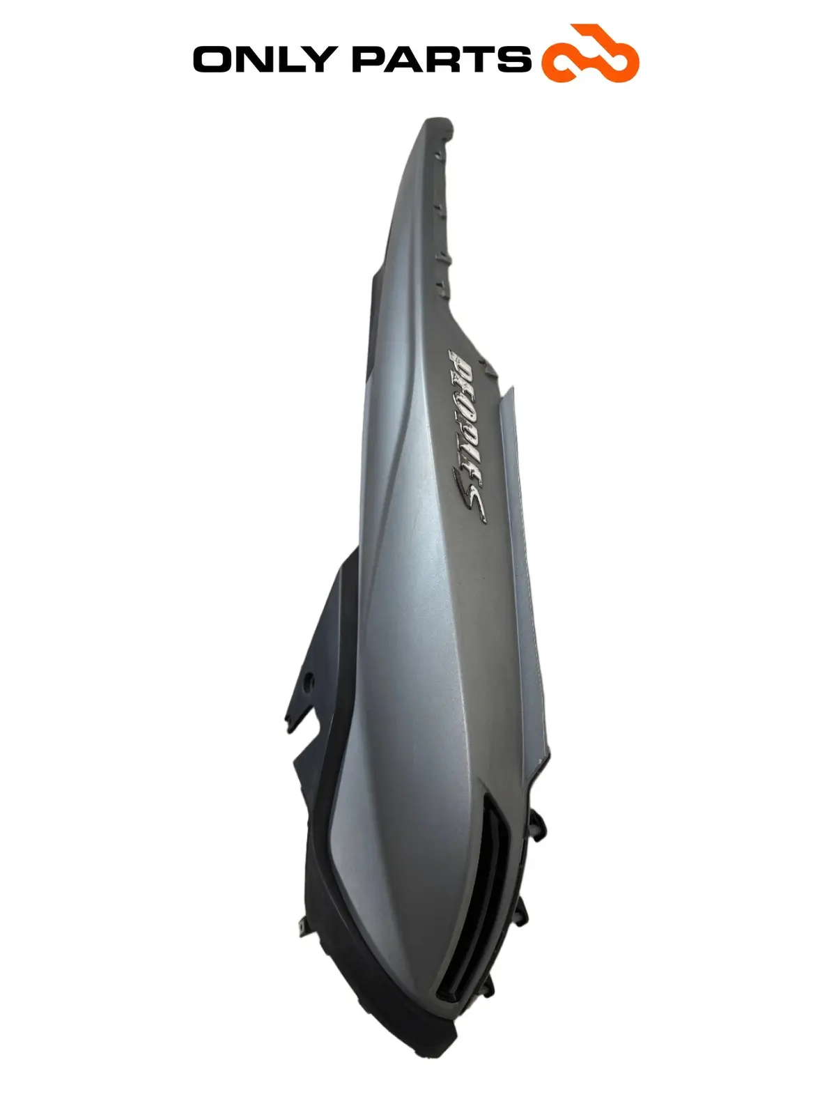 Carena posteriore DX Kymco People S 300cc 2021 Grigio usato — foto reale 3