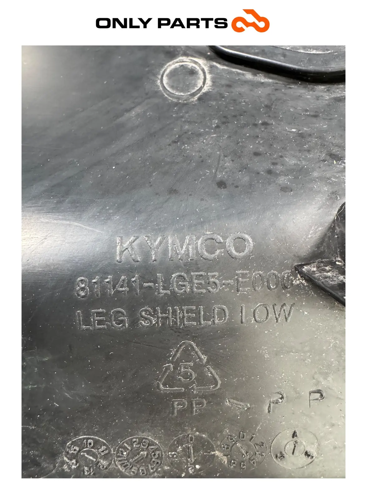 Carena retroscudo Kymco People S 300cc 2021 Grigio usato — foto reale 10