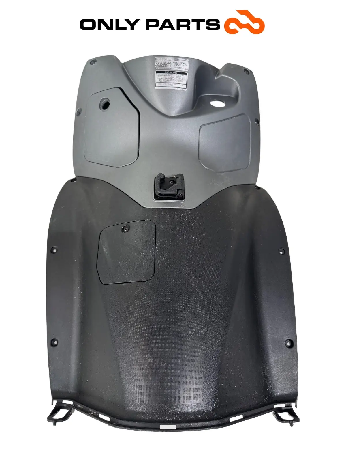 Carena retroscudo Kymco People S 300cc 2021 Grigio usato — foto reale 3