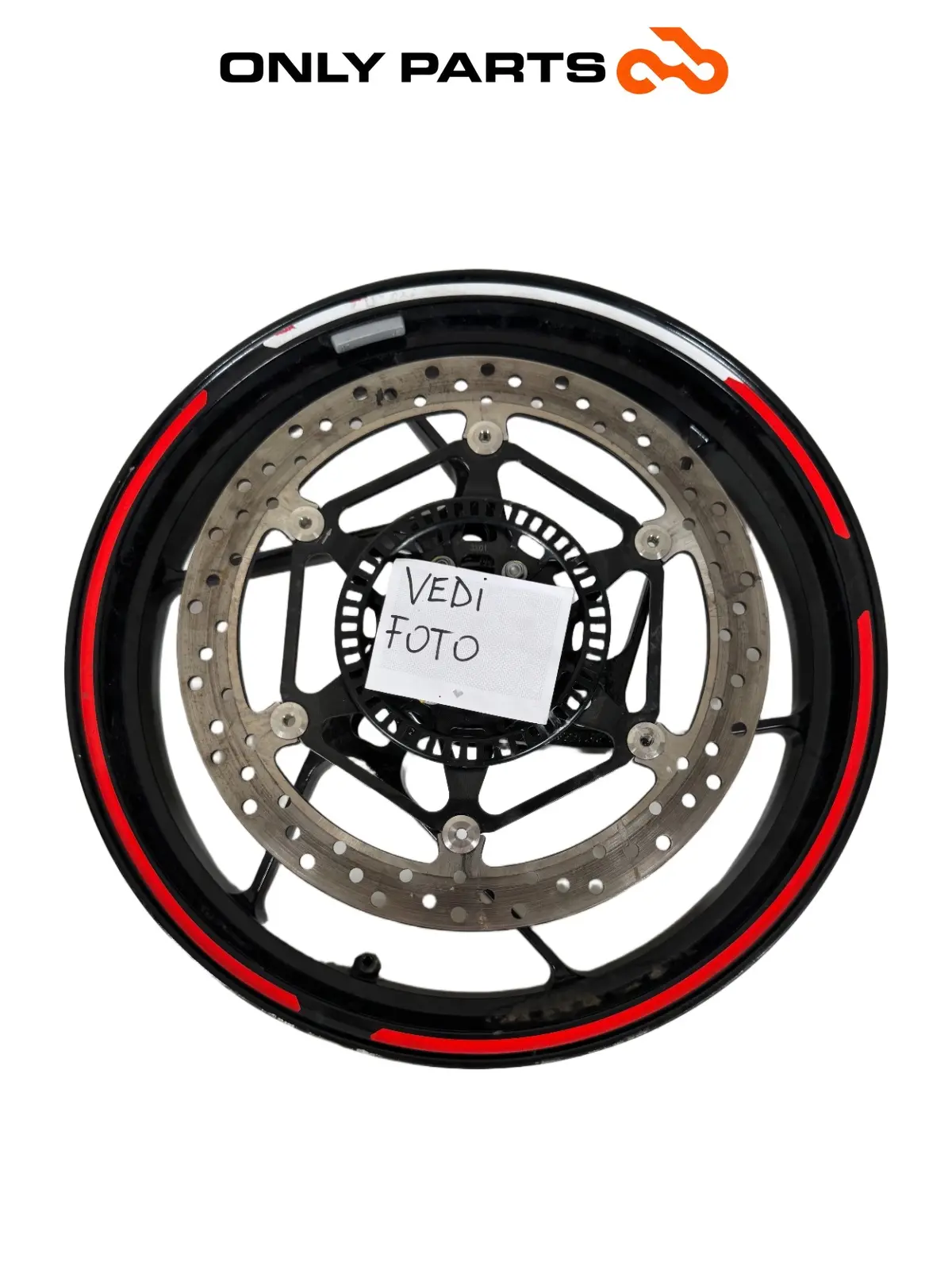 Cerchio anteriore Aprilia RS 457cc 2024 usato — foto reale 4