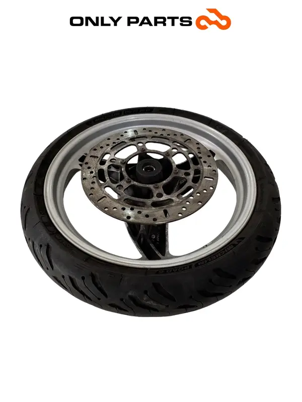 CERCHIO RUOTA ANTERIORE IN LEGA 17 BMW F 650 CS 2001 / FRONT WHEEL RIM CAST OEM — 2