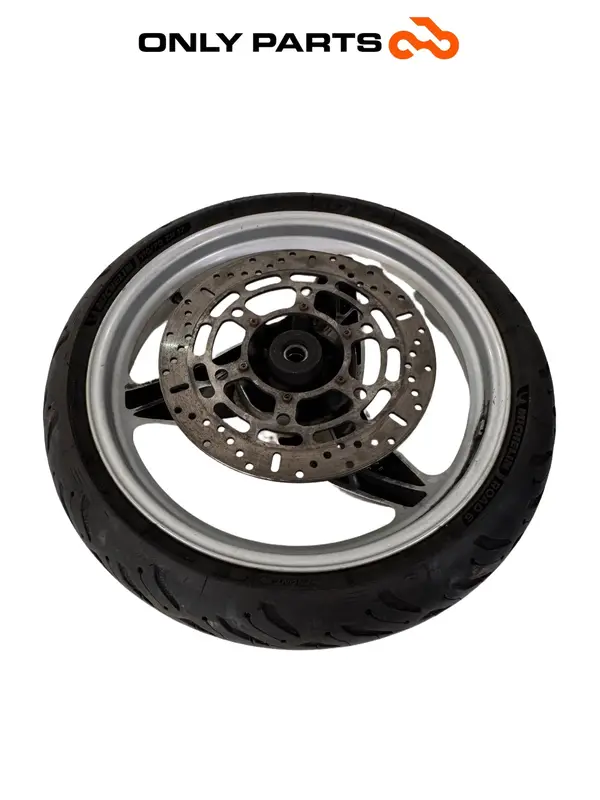 CERCHIO RUOTA ANTERIORE IN LEGA 17 BMW F 650 CS 2001 / FRONT WHEEL RIM CAST OEM — 3