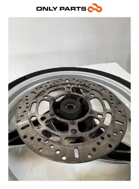 Cerchio anteriore BMW F 650 CS 2001 Grigio usato — foto reale 4