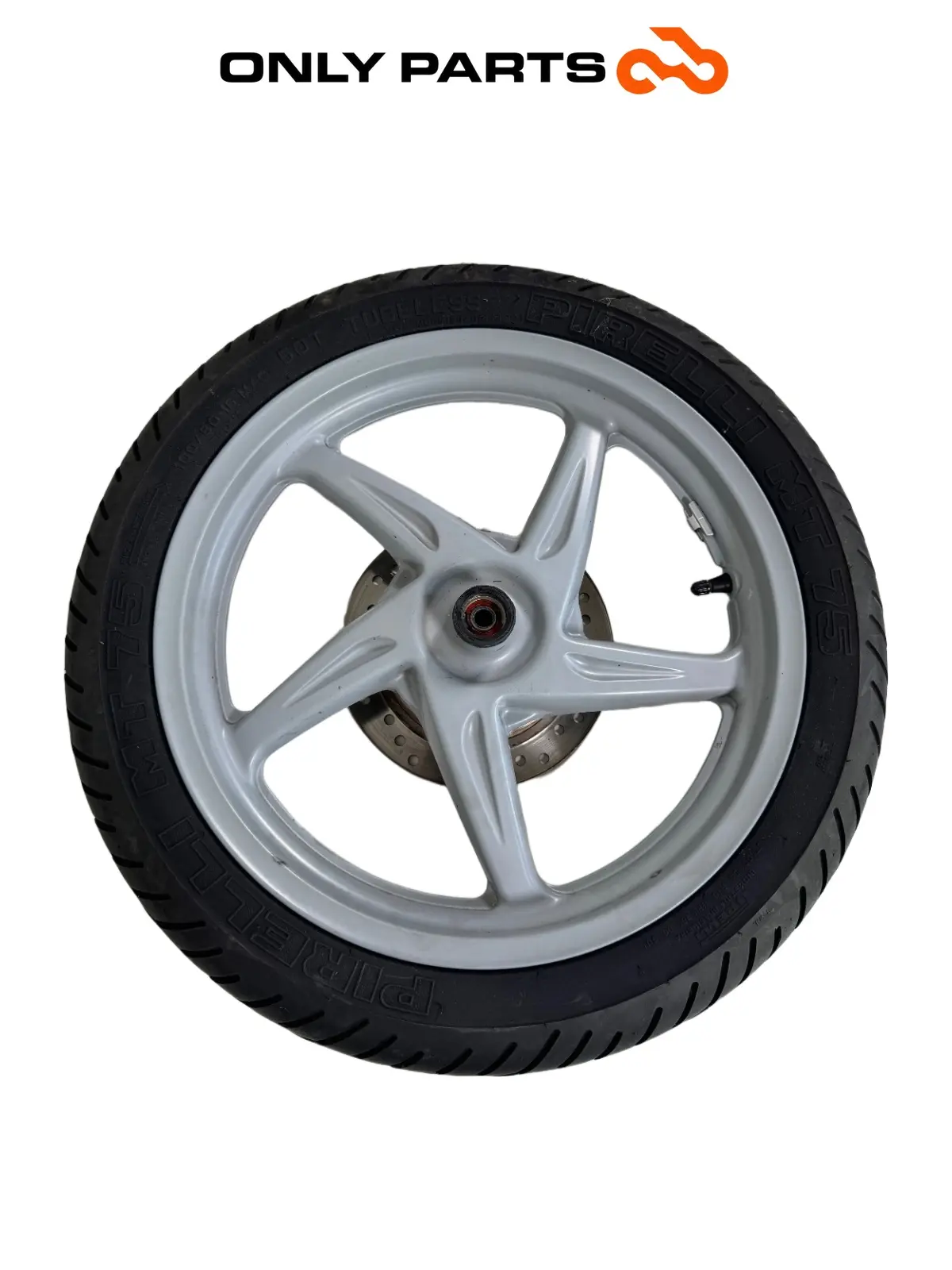 Cerchio anteriore Honda Sh 125cc 2004 Rosso usato — foto reale 2