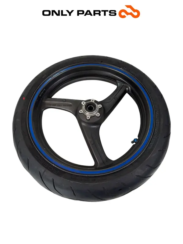 CERCHIO RUOTA ANTERIORE IN LEGA 17 HONDA VTR 1000 F 1999 / FRONT WHEEL RIM OEM — 2