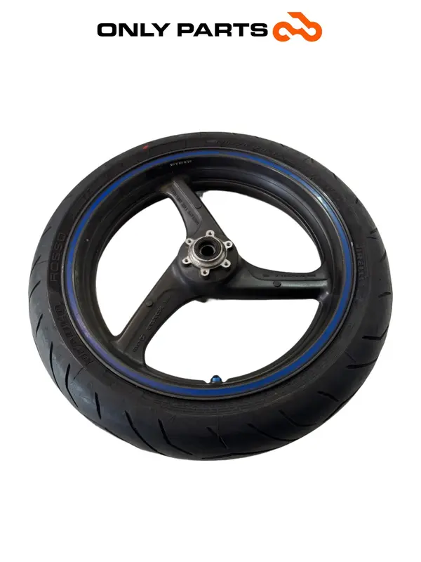CERCHIO RUOTA ANTERIORE IN LEGA 17 HONDA VTR 1000 F 1999 / FRONT WHEEL RIM OEM — 3