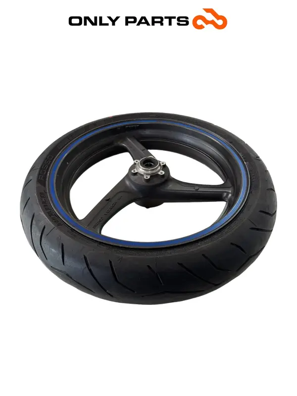 CERCHIO RUOTA ANTERIORE IN LEGA 17 HONDA VTR 1000 F 1999 / FRONT WHEEL RIM OEM — 4