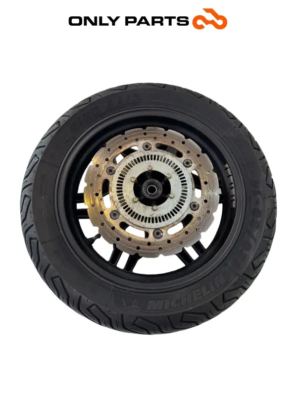 CERCHIO RUOTA ANTERIORE KYMCO X-TOWN 300 2016 FRONT WHEEL RIM PNEUMATICO + DISCO