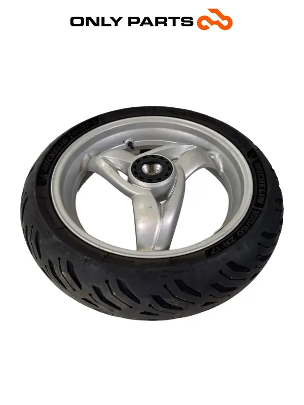 CERCHIO RUOTA POSTERIORE MONOBRACCIO BMW F 650 CS 2001 / REAR WHEEL RIM CAST OEM — 2
