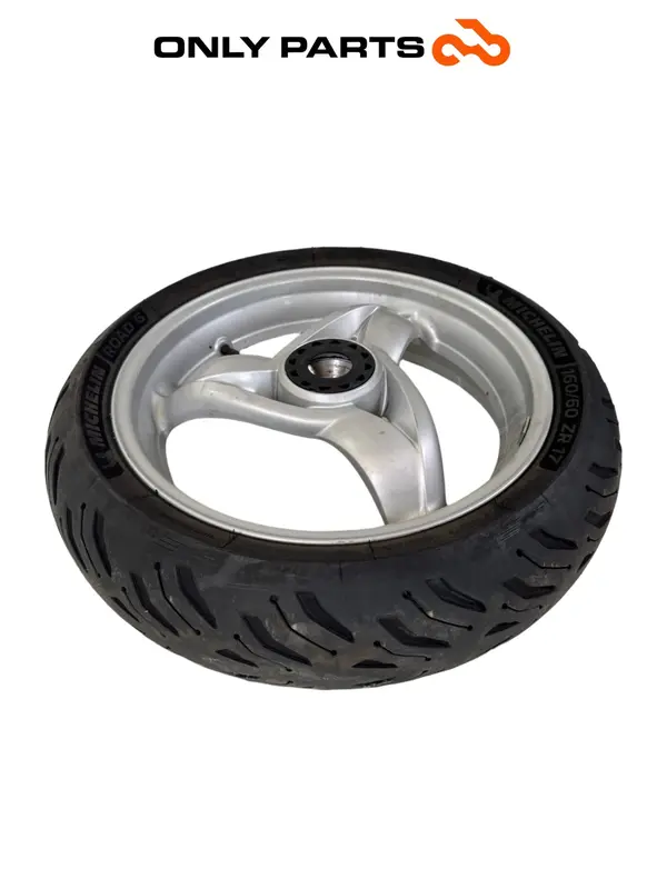 CERCHIO RUOTA POSTERIORE MONOBRACCIO BMW F 650 CS 2001 / REAR WHEEL RIM CAST OEM — 3