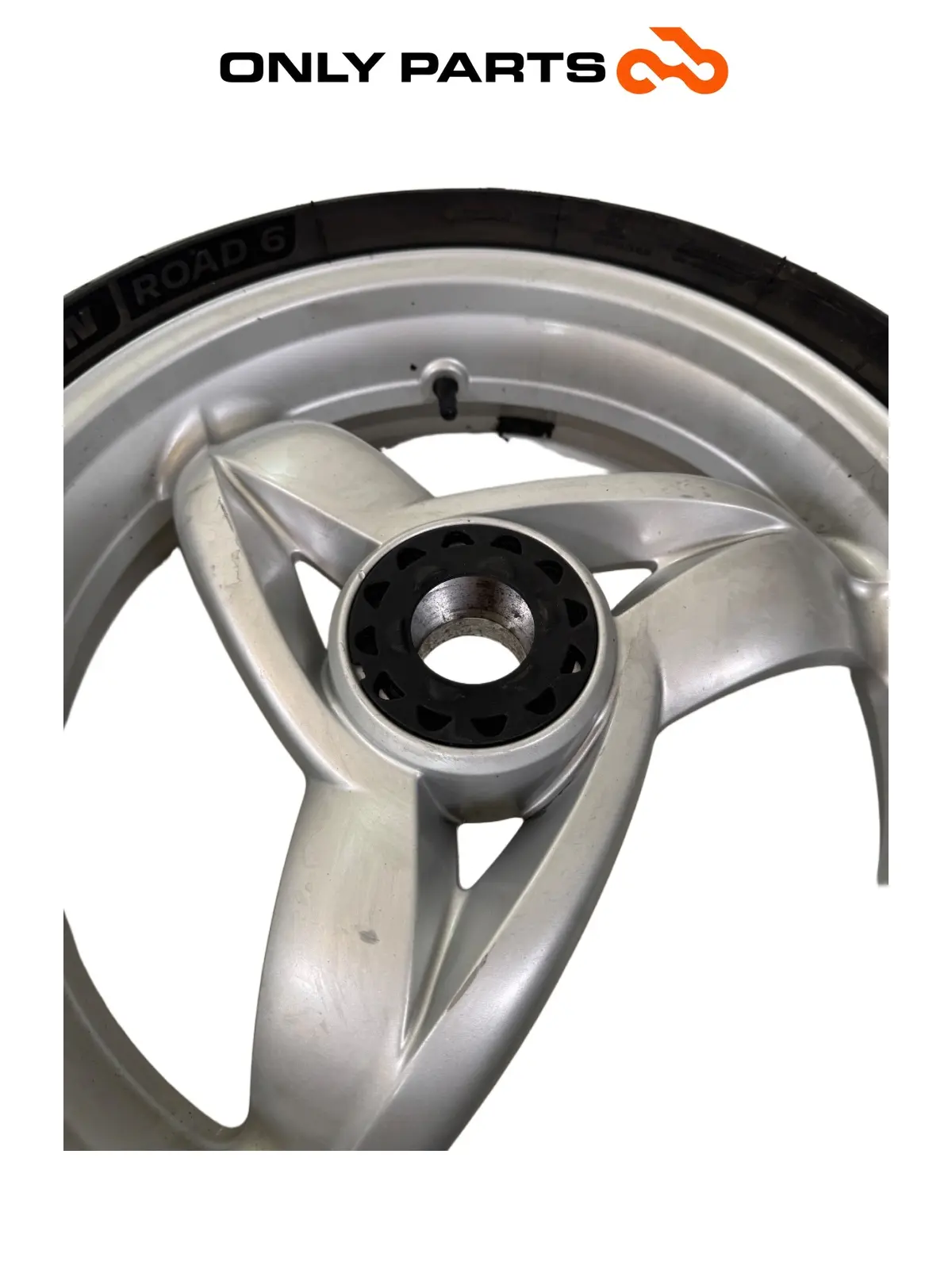 Cerchio posteriore BMW F 650 CS 2001 Grigio usato — foto reale 5