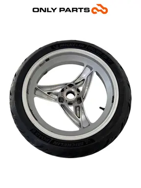 Cerchio posteriore BMW F 650 CS 2001 Grigio usato — foto reale 8