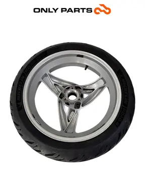 Cerchio posteriore BMW F 650 CS 2001 Grigio usato — foto reale 9