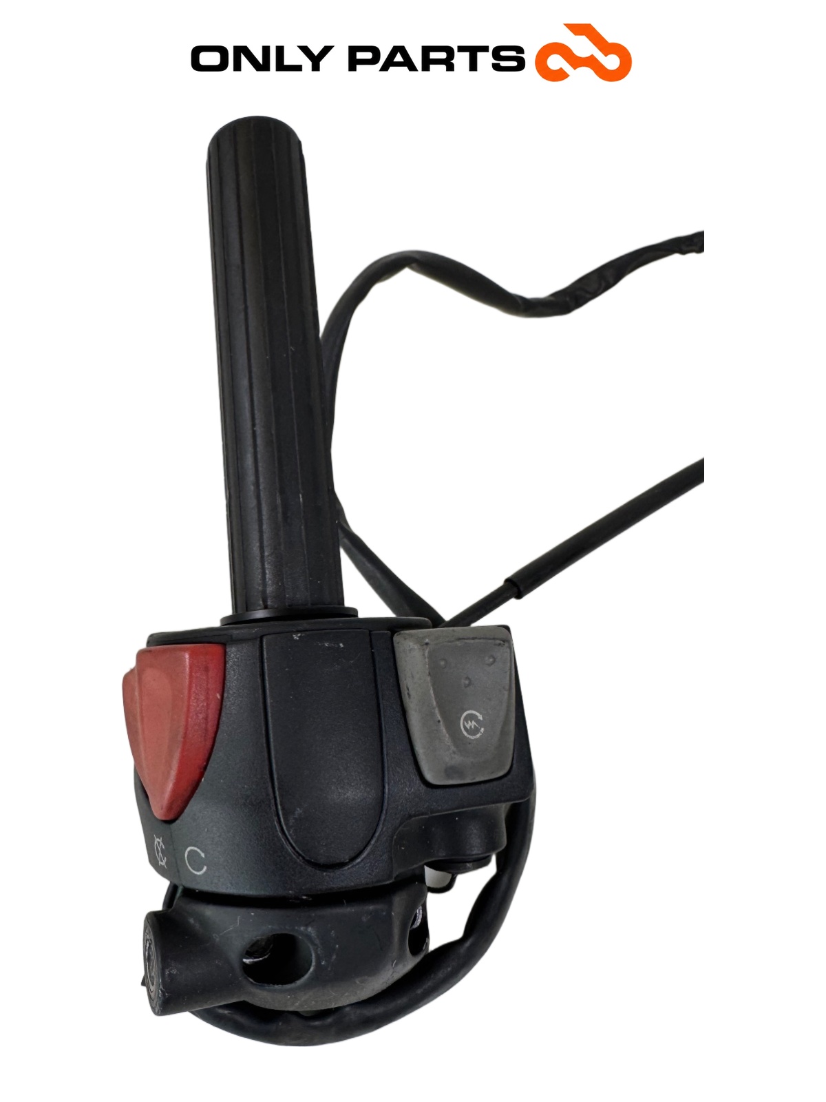 Commutatore DX / blocchetto avviamento BMW F 650 CS 2001 Grigio usato — foto reale 10