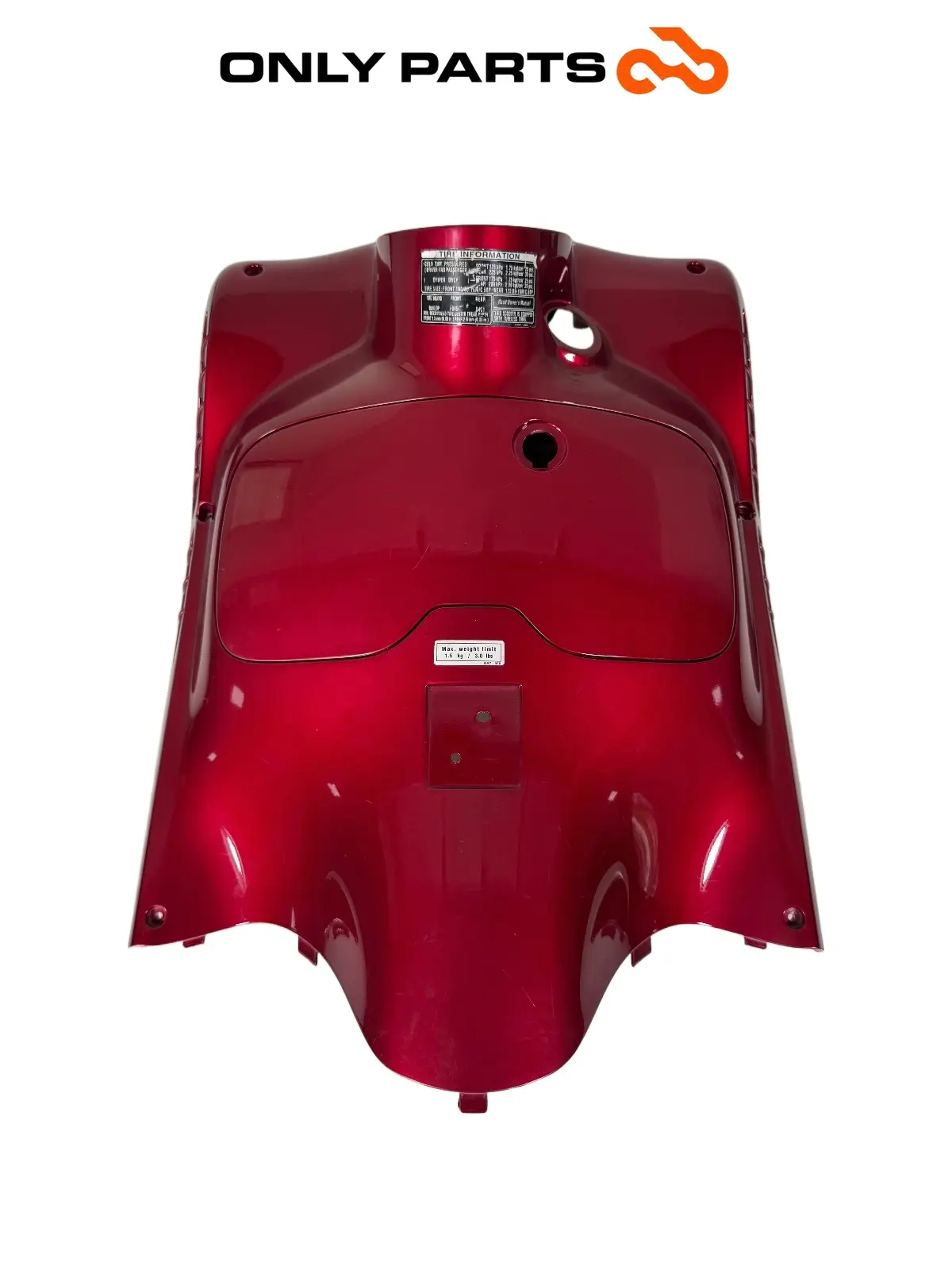 Controscudo anteriore Honda Sh 125cc 2004 Rosso usato — foto reale 3