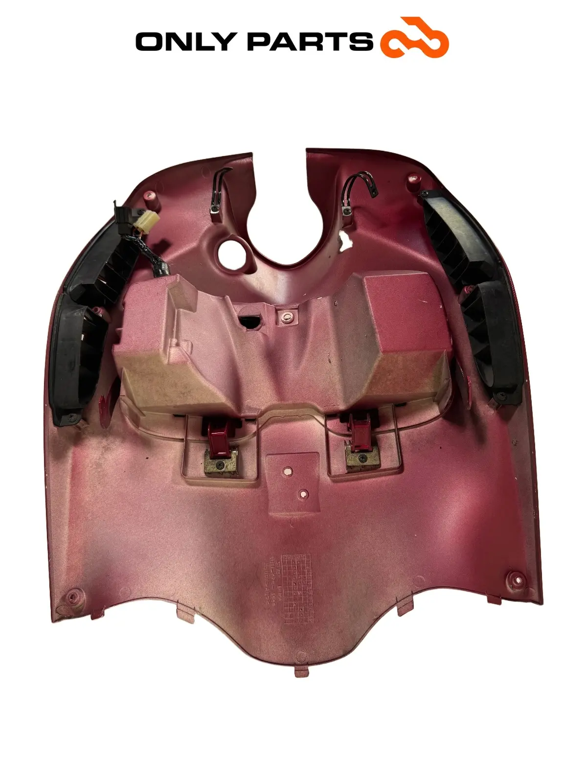 Controscudo anteriore Honda Sh 125cc 2004 Rosso usato — foto reale 9