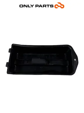 Coperchio sportello vano batteria Piaggio Vespa Lx 125cc 2011 Nero usato — foto reale 1