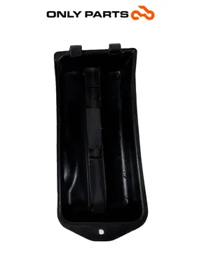 Coperchio sportello vano batteria Piaggio Vespa Lx 125cc 2011 Nero usato — foto reale 4