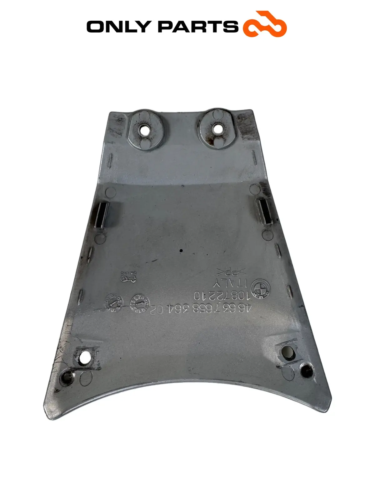 Copertura / tappo vano porta oggetti BMW F 650 CS 2001 Grigio usato — foto reale 8