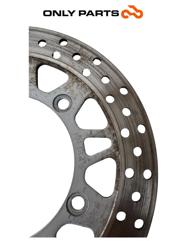 COPPIA DISCHI FRENO ANTERIORI SUZUKI BURGMAN 650 CC 2010 / FRONT BRAKE DISCS OEM — 4