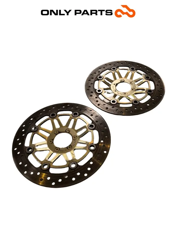 COPPIA DISCHI FRENO ANTERIORI 296MM HONDA VTR 1000 F 1999 / FRONT BRAKE ROTORS