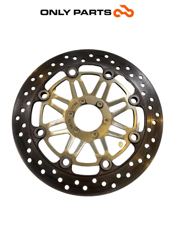 COPPIA DISCHI FRENO ANTERIORI 296MM HONDA VTR 1000 F 1999 / FRONT BRAKE ROTORS — 4