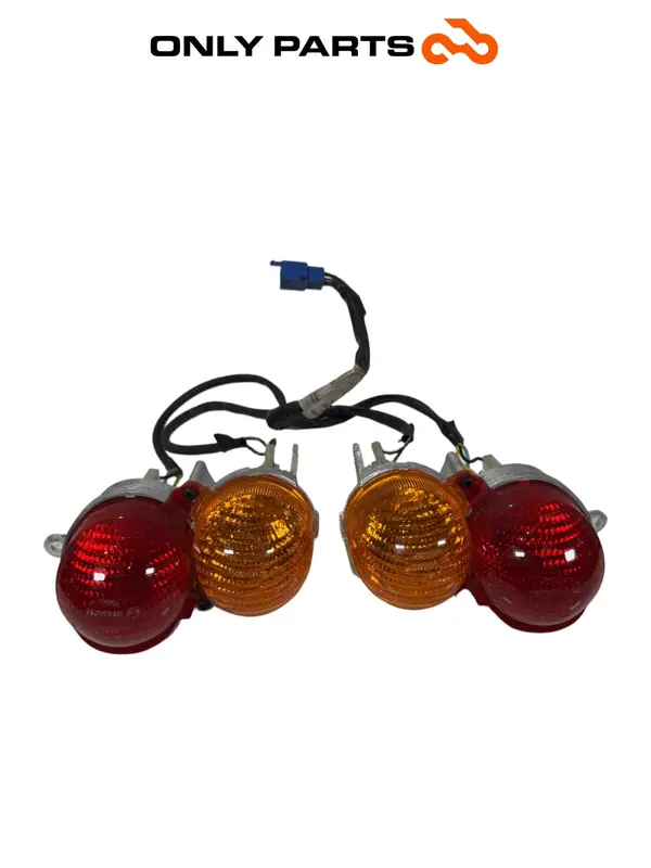 COPPIA FARI POSTERIORI STOP FRECCE MBK SKYLINER 125CC ANNO 1999 REAR TAIL LIGHTS