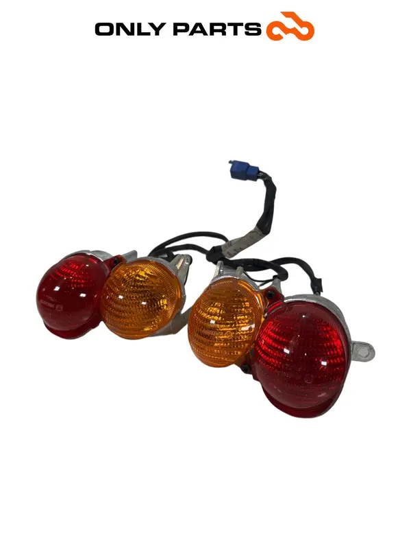 COPPIA FARI POSTERIORI STOP FRECCE MBK SKYLINER 125CC ANNO 1999 REAR TAIL LIGHTS — 3