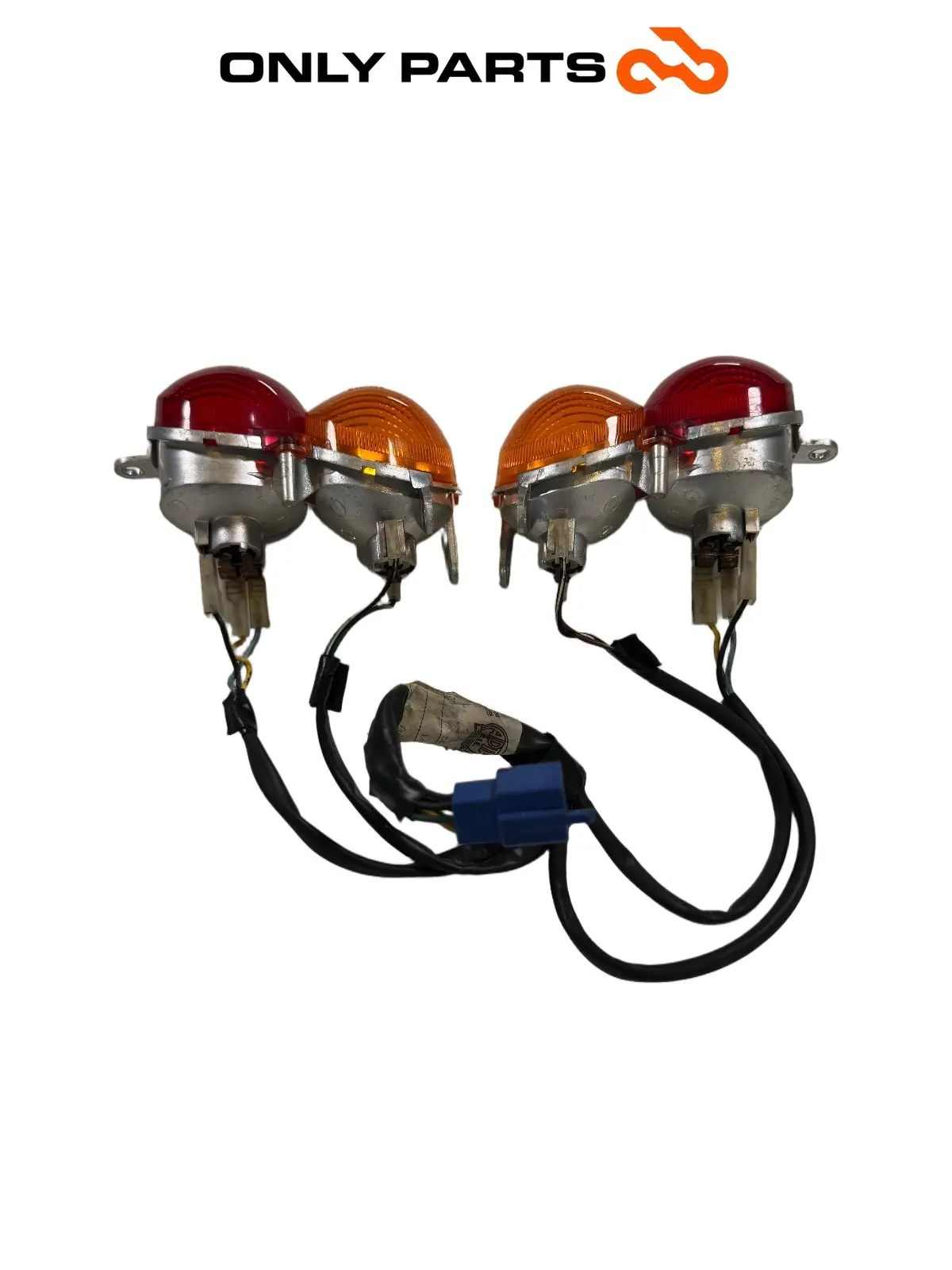 coppia fari posteriori Mbk Skyliner  125cc 1999 Blu usato — foto reale 6