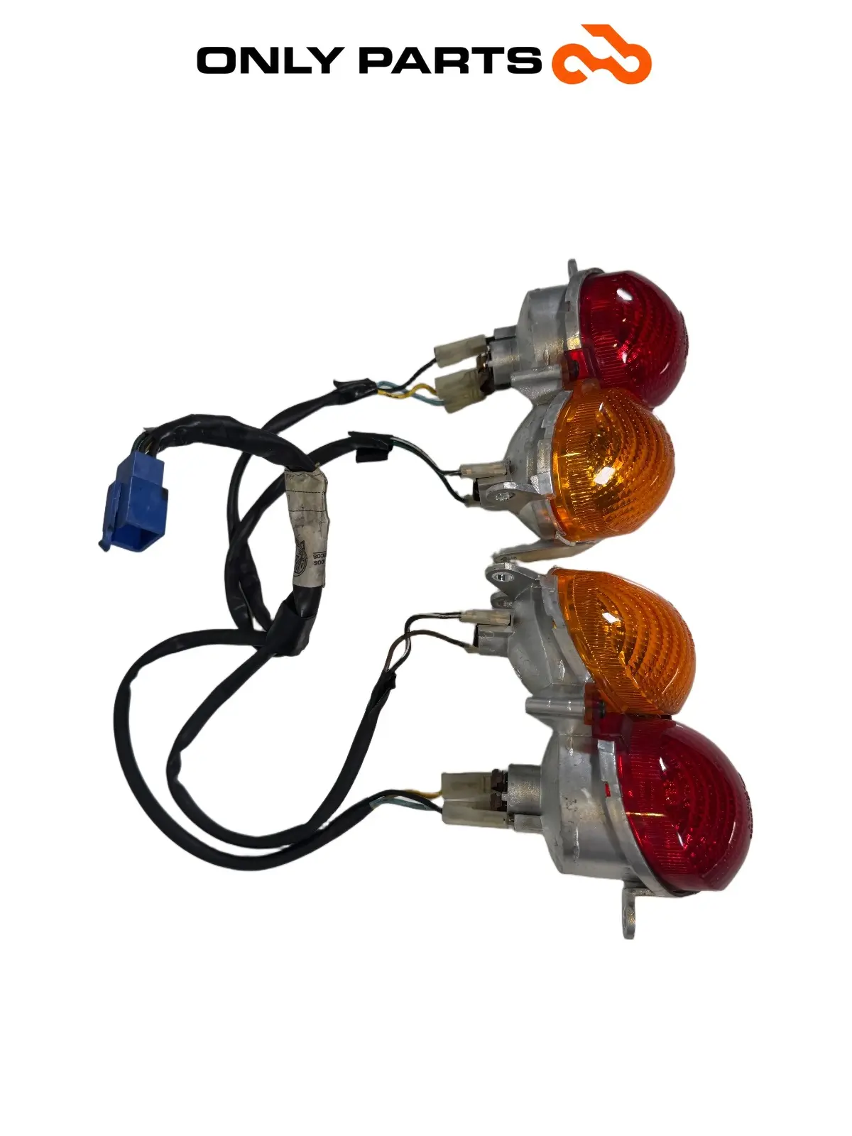 coppia fari posteriori Mbk Skyliner  125cc 1999 Blu usato — foto reale 7
