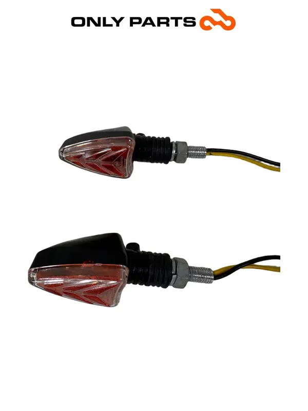 COPPIA FRECCE ANTERIORI AFTERMARKET HONDA VTR 1000 F 1999 / FRONT INDICATORS SET — 3