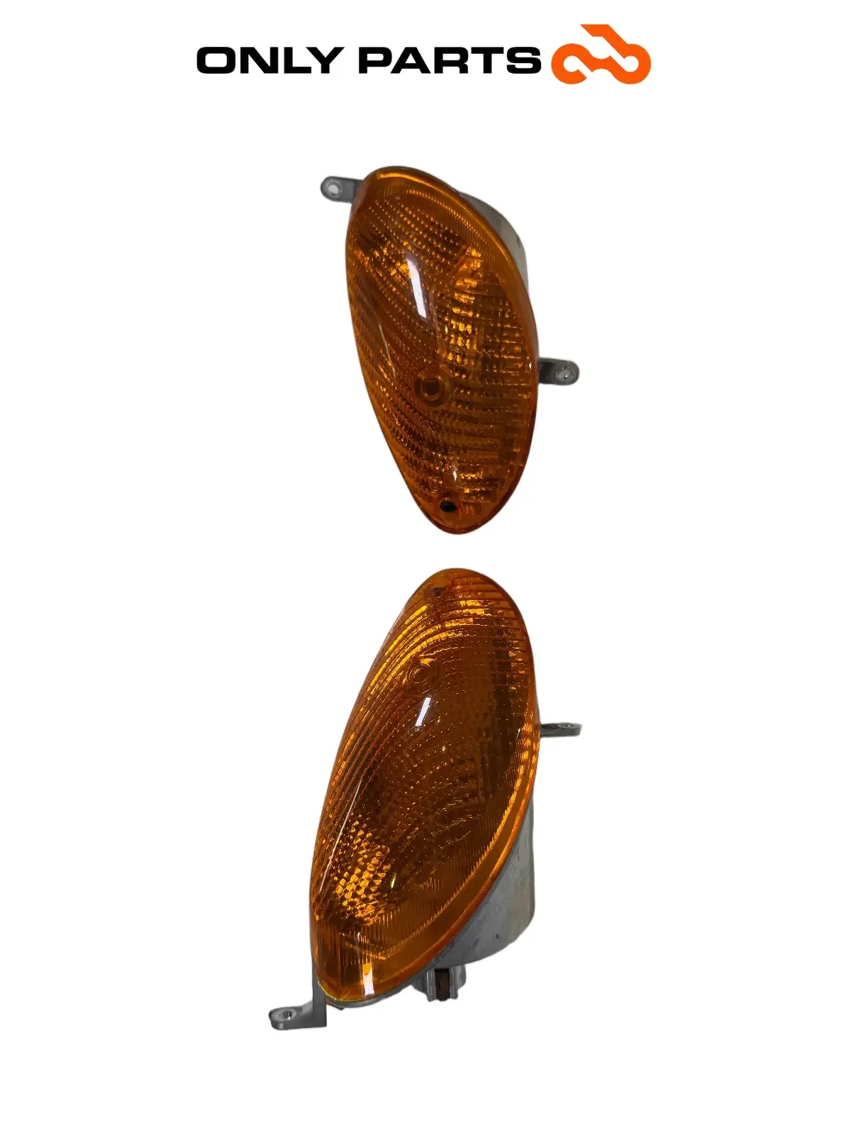 Coppia frecce anteriori Mbk Skyliner  125cc 1999 Blu usato — foto reale 3