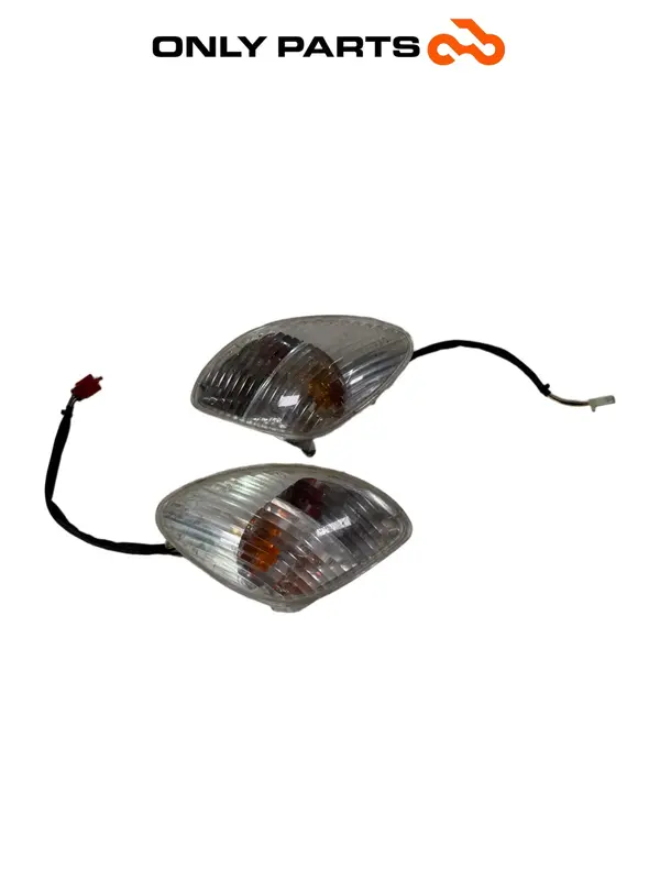 COPPIA FRECCE INDICATORI POSTERIORI PIAGGIO X9 250 2005 / FRONT TURN SIGNALS SET