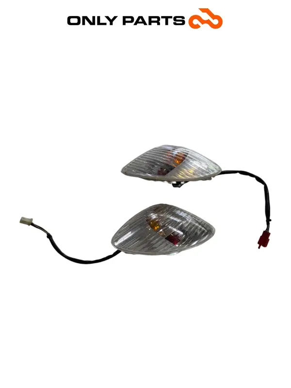 COPPIA FRECCE INDICATORI POSTERIORI PIAGGIO X9 250 2005 / FRONT TURN SIGNALS SET — 3