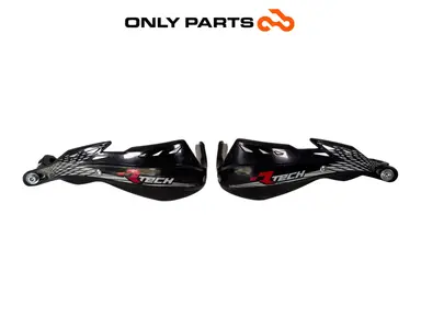 Coppia paramani KTM Super Duke 990cc 2006 Nero/Arancione usato — foto reale 2