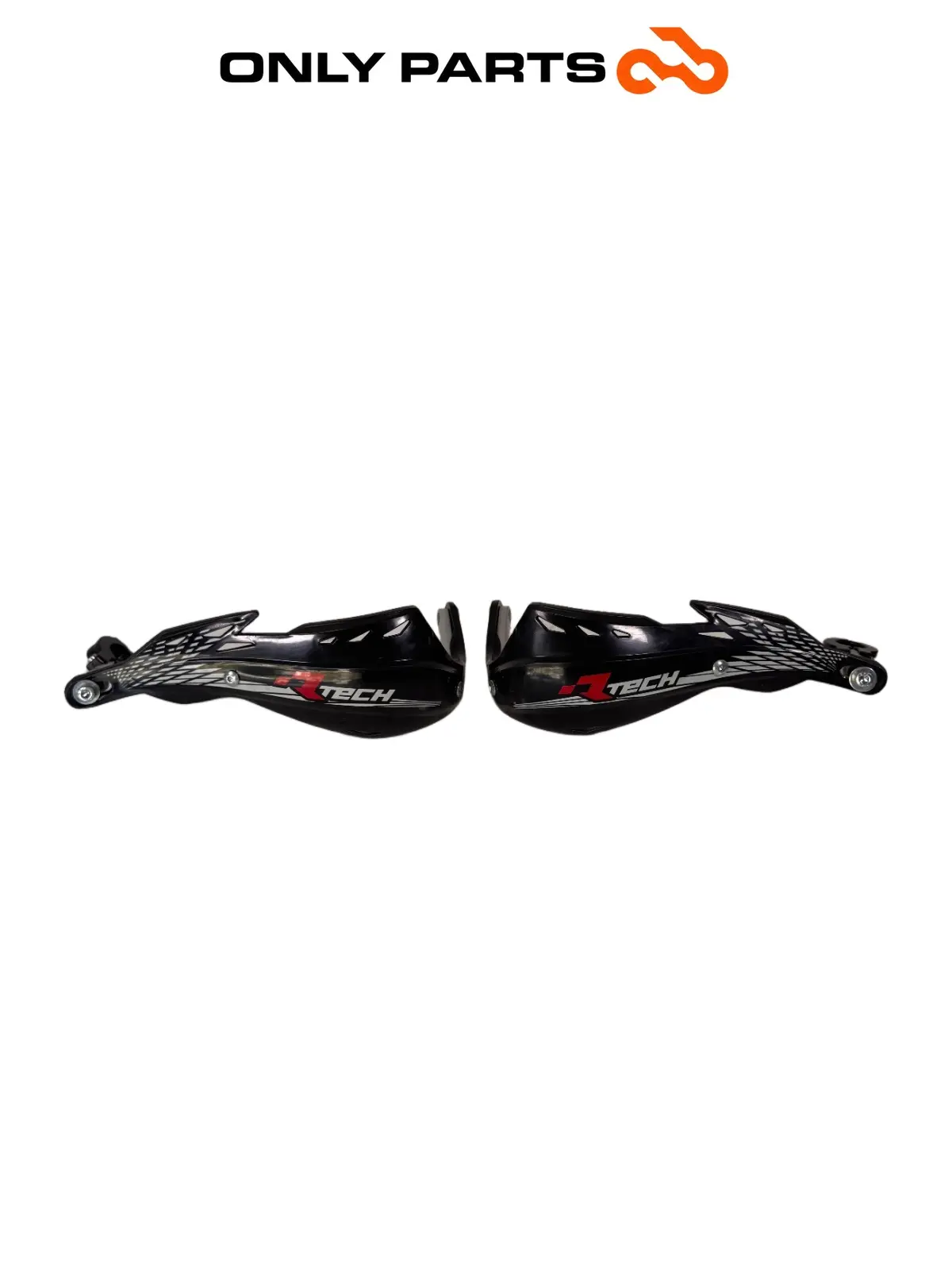 Coppia paramani KTM Super Duke 990cc 2006 Nero/Arancione usato — foto reale 3