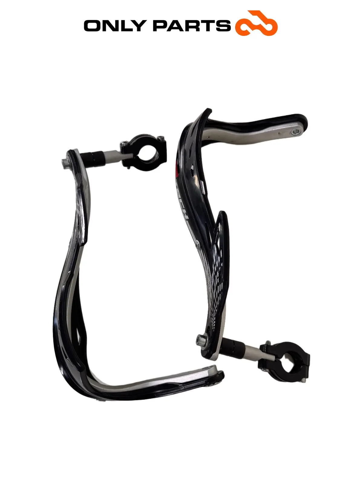 Coppia paramani KTM Super Duke 990cc 2006 Nero/Arancione usato — foto reale 8