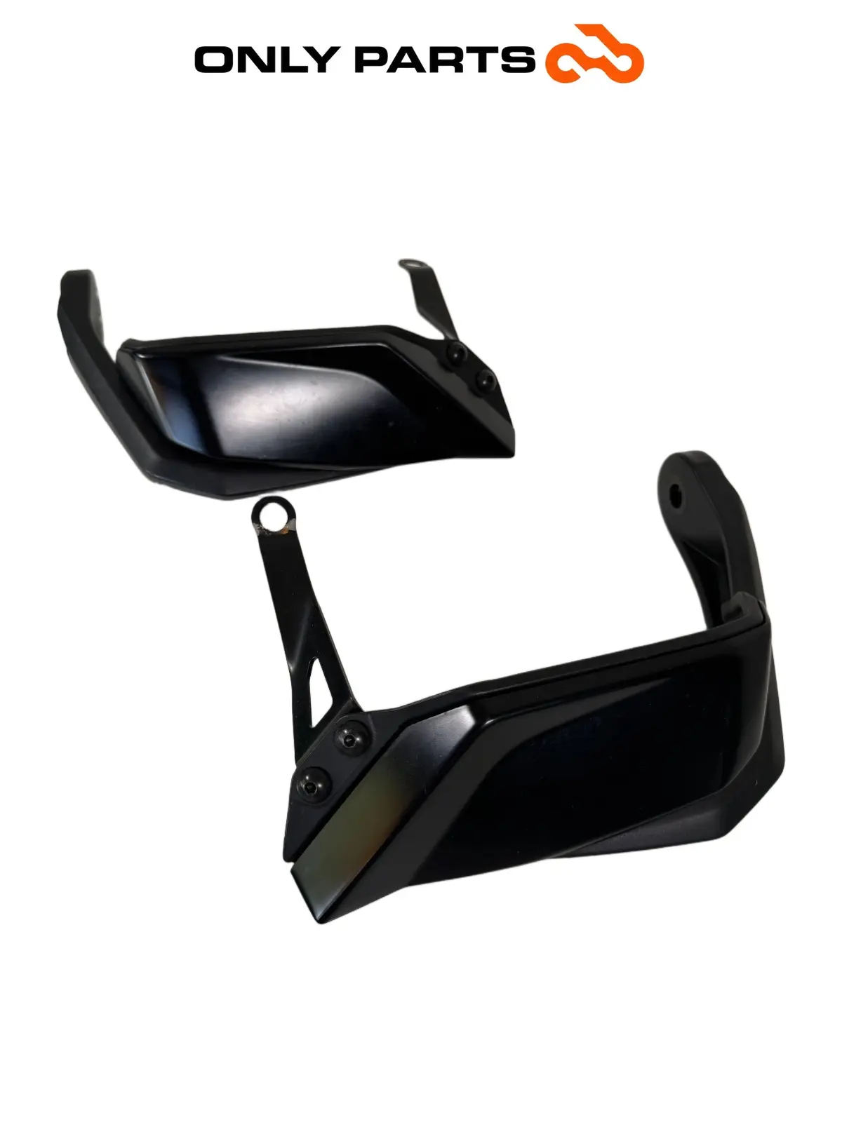 Coppia paramani Yamaha Tracer 900cc 2019 Nero usato — foto reale 2
