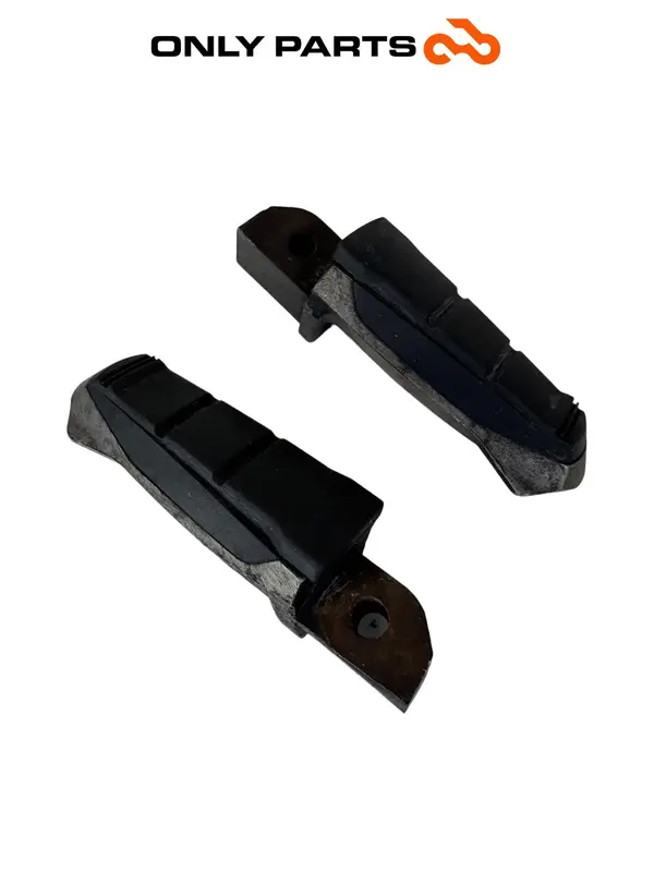 COPPIA PEDANE POGGIAPIEDI PASSEGGERO BMW F 650 CS 2001 REAR PASSENGER FOOTRESTS — 4