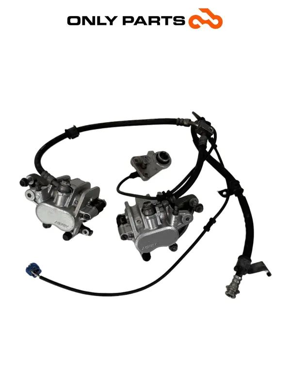 COPPIA PINZE FRENO ANTERIORI ABS SUZUKI BURGMAN 650 2010 / FRONT BRAKE CALIPERS — 3