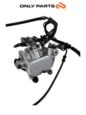Coppia pinze anteriori + sensore ABS Suzuki Burgman 650cc 2010 Bianco usato — foto reale 6