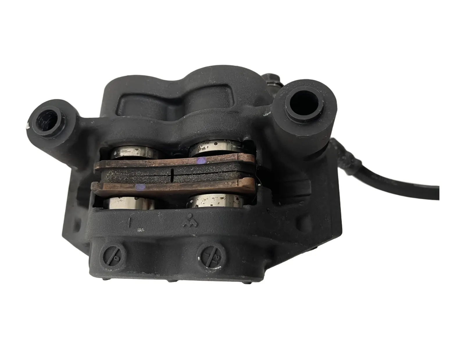 Coppia pinze freno anteriore Yamaha T-Max 560cc 2021 Antracite usato — foto reale 6