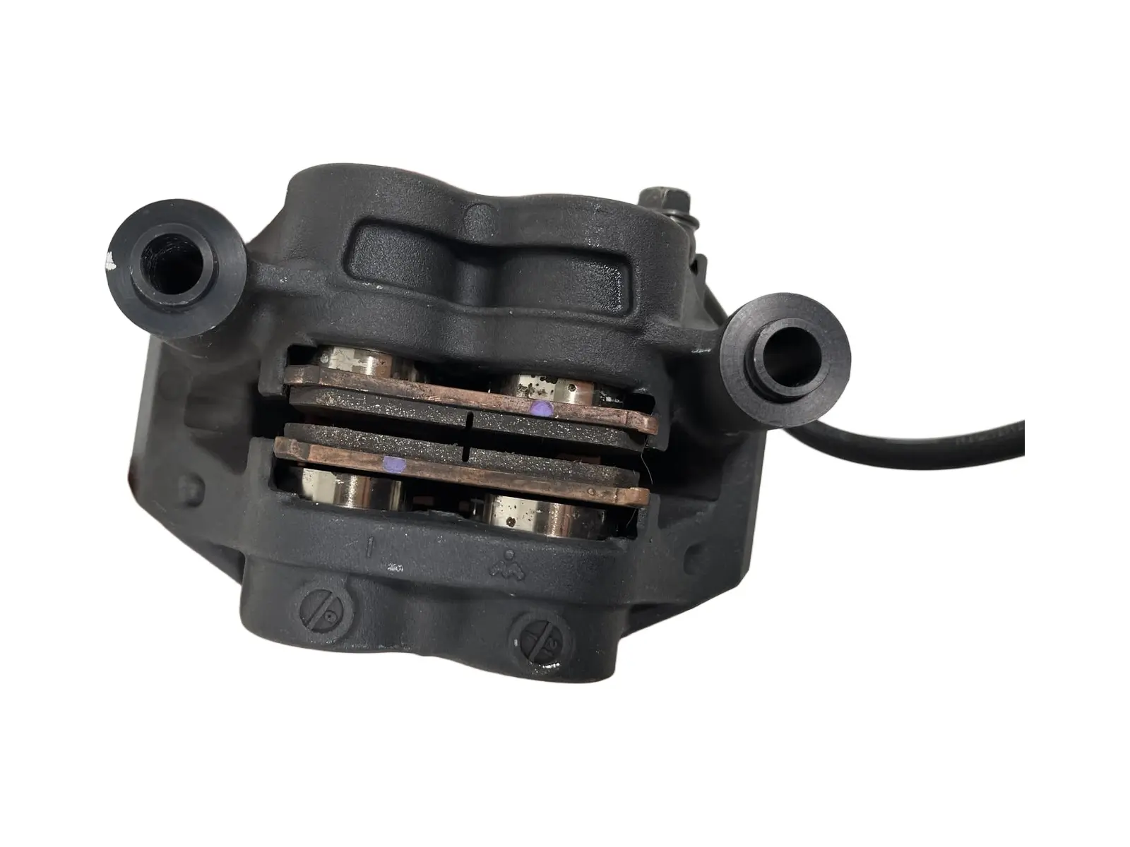 Coppia pinze freno anteriore Yamaha T-Max 560cc 2021 Antracite usato — foto reale 7