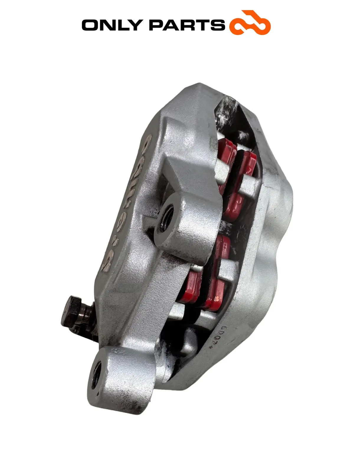 Coppia pinze freno anteriori KTM Super Duke 990cc 2006 Nero/Arancione usato — foto reale 10